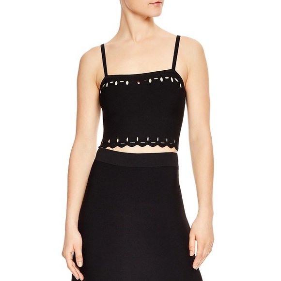 Brand new Sandro Sparks Knit Bra Crop Top - Picture 1 of 10